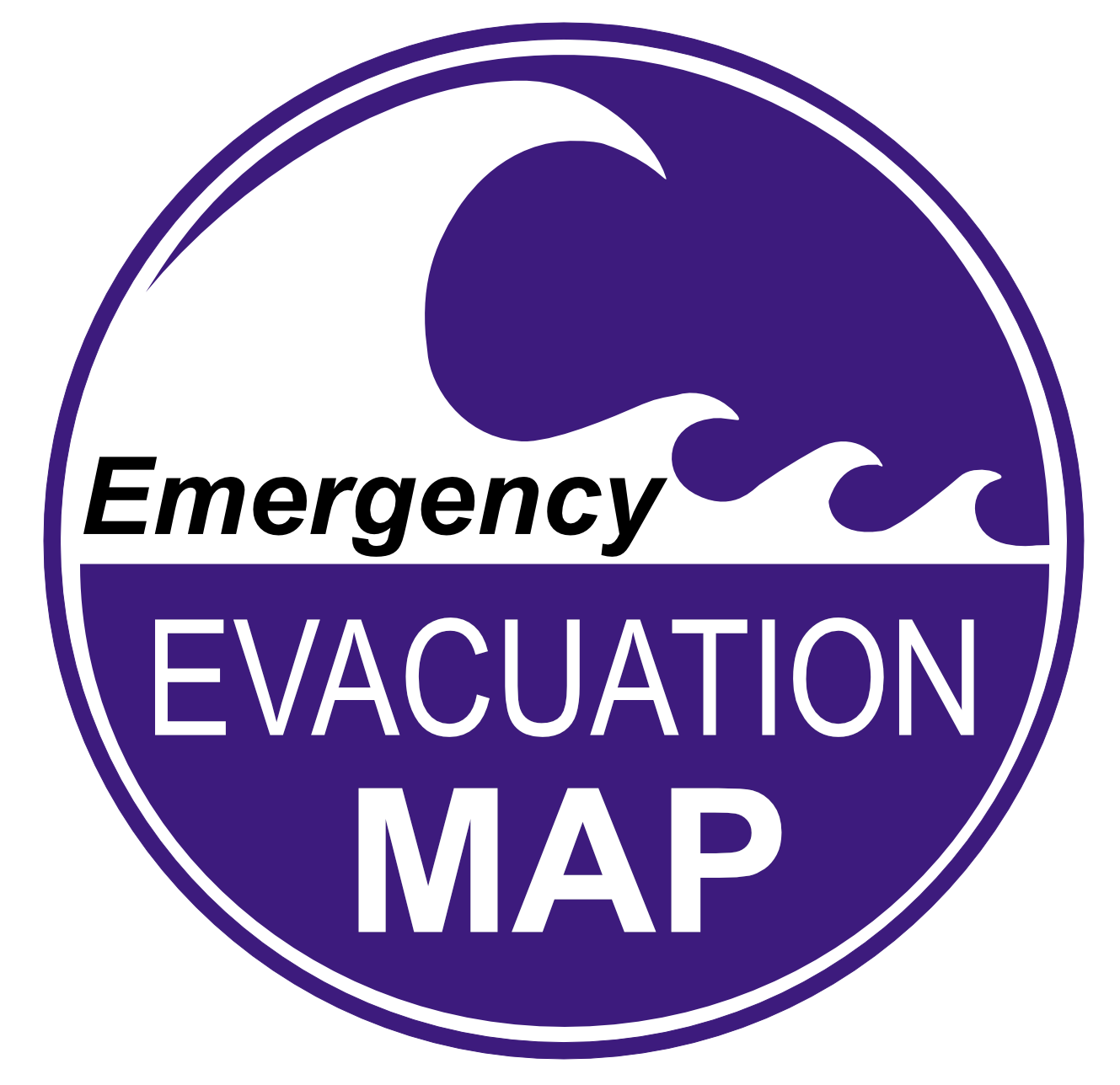 Dam Failure & Tsunami Evacuation Map